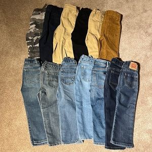 Toddler Boys Pants Size 3T Bundle